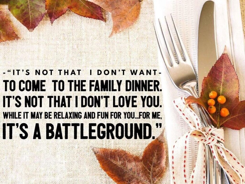 quote beside the fork