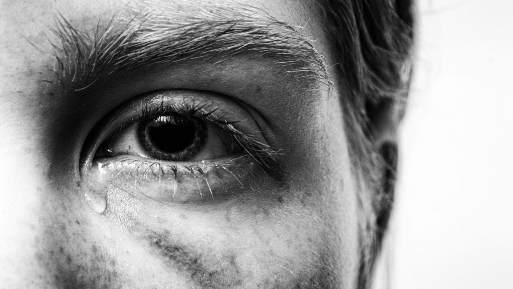 Close-up of a man's eye, steady and still, the kind of stillness that settles in after carrying something painful for a long time. EMDR or ART for trauma therapy in New Jersey offers a way through when talking about it hasn't been enough on its own, so healing can happen at whatever pace your nervous system needs. If you're ready to feel better faster, DBT of South Jersey's trauma-trained therapists in Voorhees and Moorestown can help you get started.
